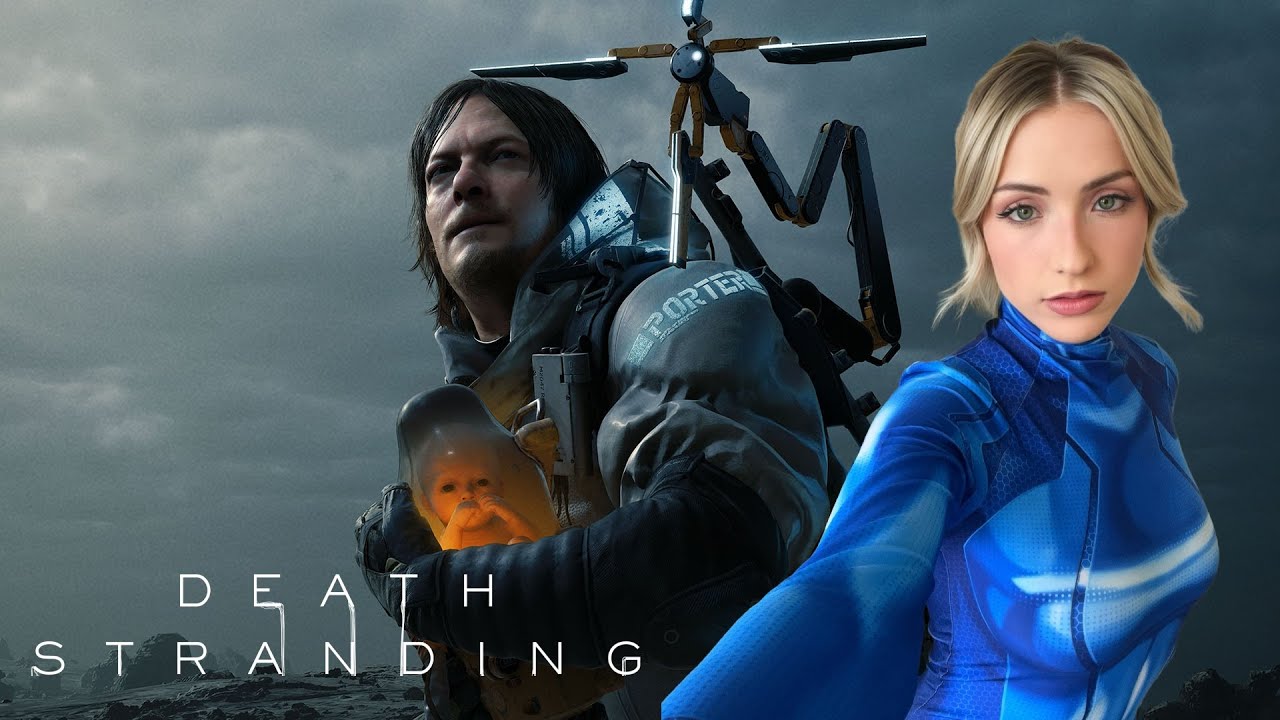 Zero Suit Samus Cosplay First Time Death Stranding | Part 2 | Catsen