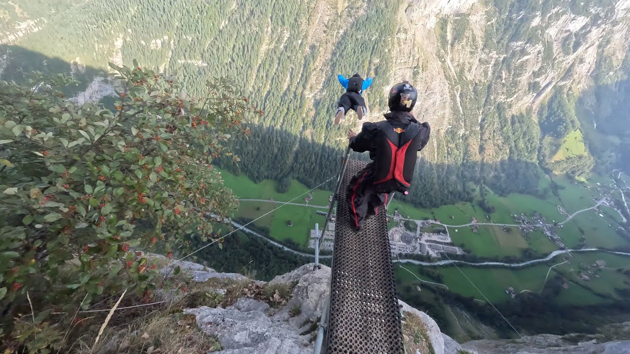 Raw Base Jump from Exit to Landing | 4K | GoPro 11 | High Ultimate