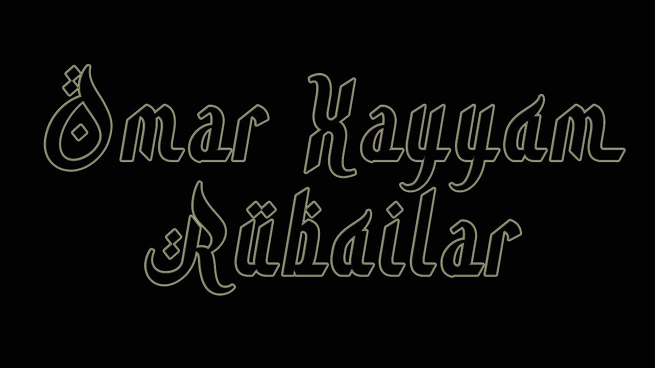 Ömər Xəyyam - Biz şərab içirik, sən xalq qanını - Kamran M. YuniS
