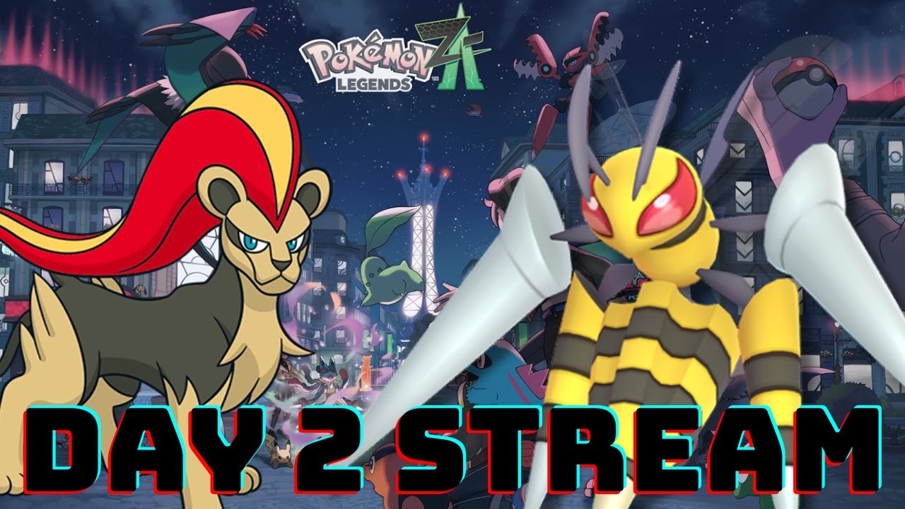 Pokemon Legends Z-A DAY 2 STREAM!
