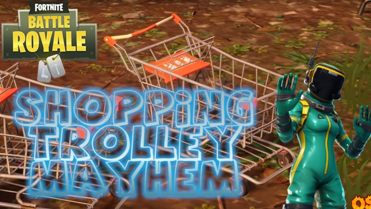 FORTNITE NEW BUILD MODE!!!! SHOPPING TROLLEY MAYHEM