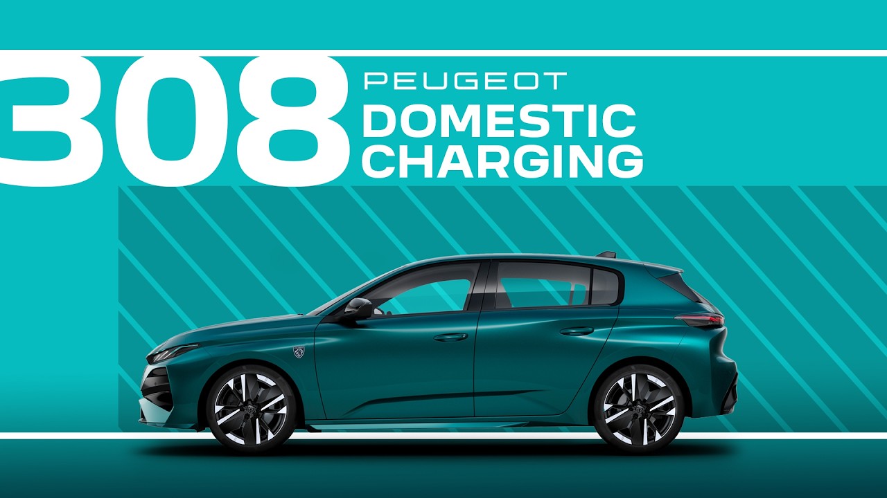 Peugeot Tutorials | 308 and 308 SW Domestic Charging