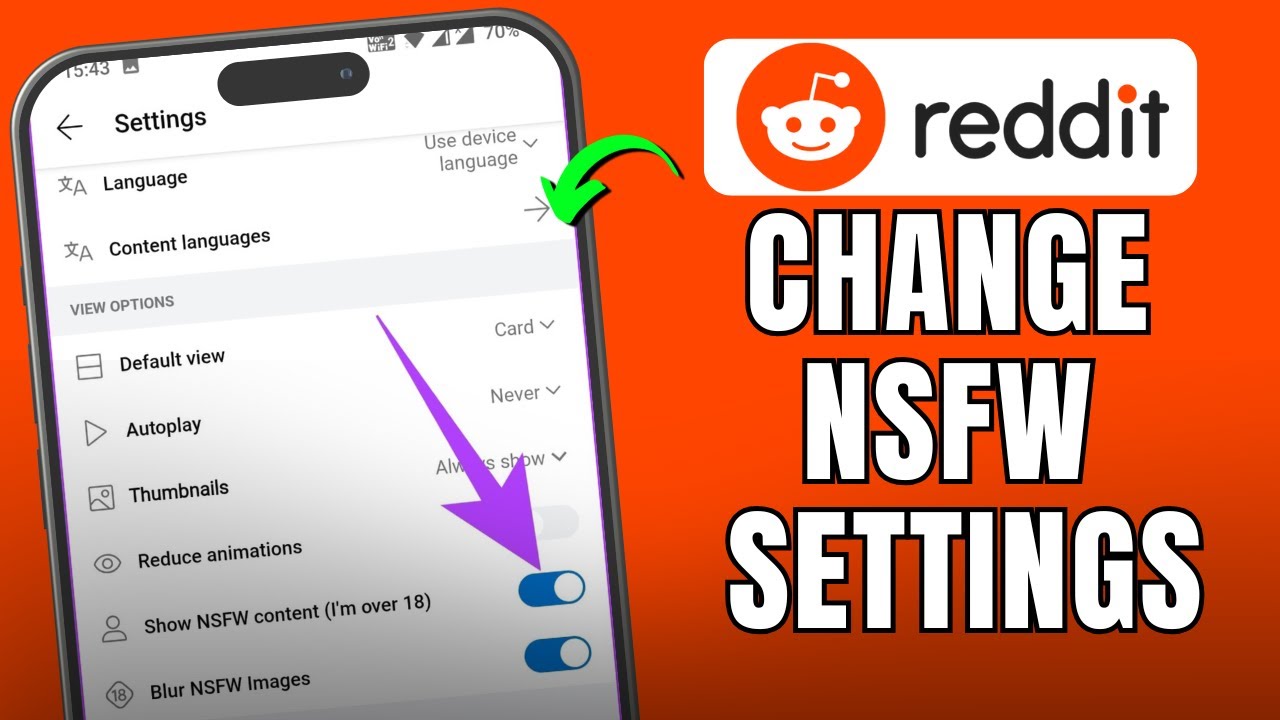 How to Enable NSFW Settings on Reddit | Change NSFW Settings on Reddit (iOS/Android)