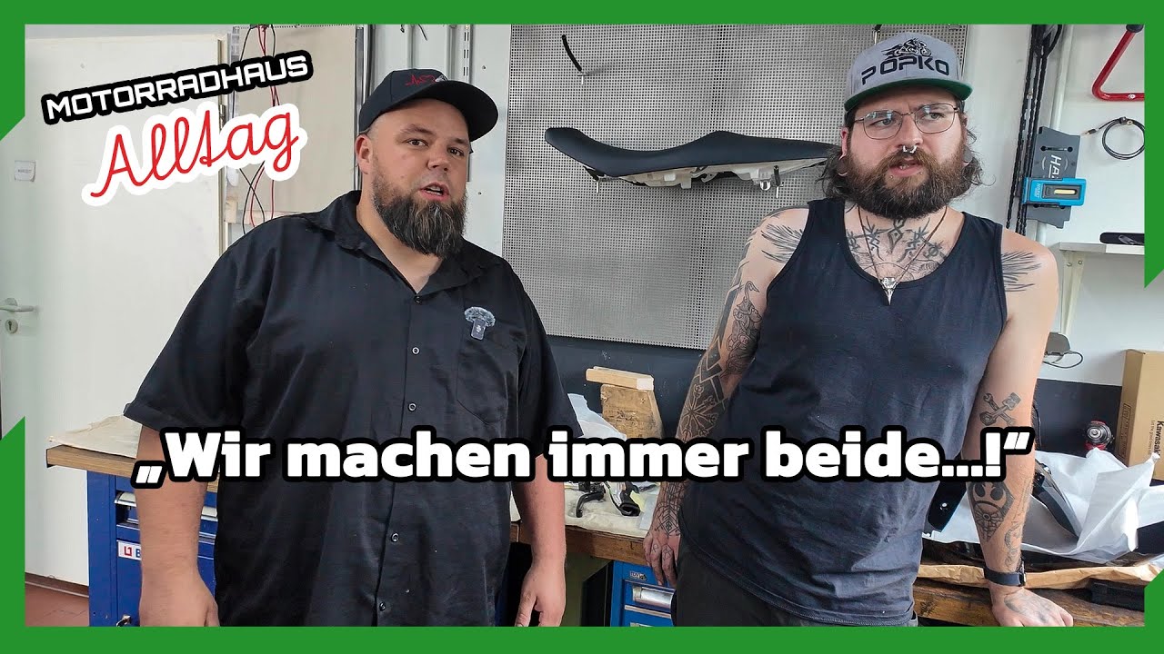 Motorradhaus Alltag - Folge 4: „Wir machen immer beide...!“