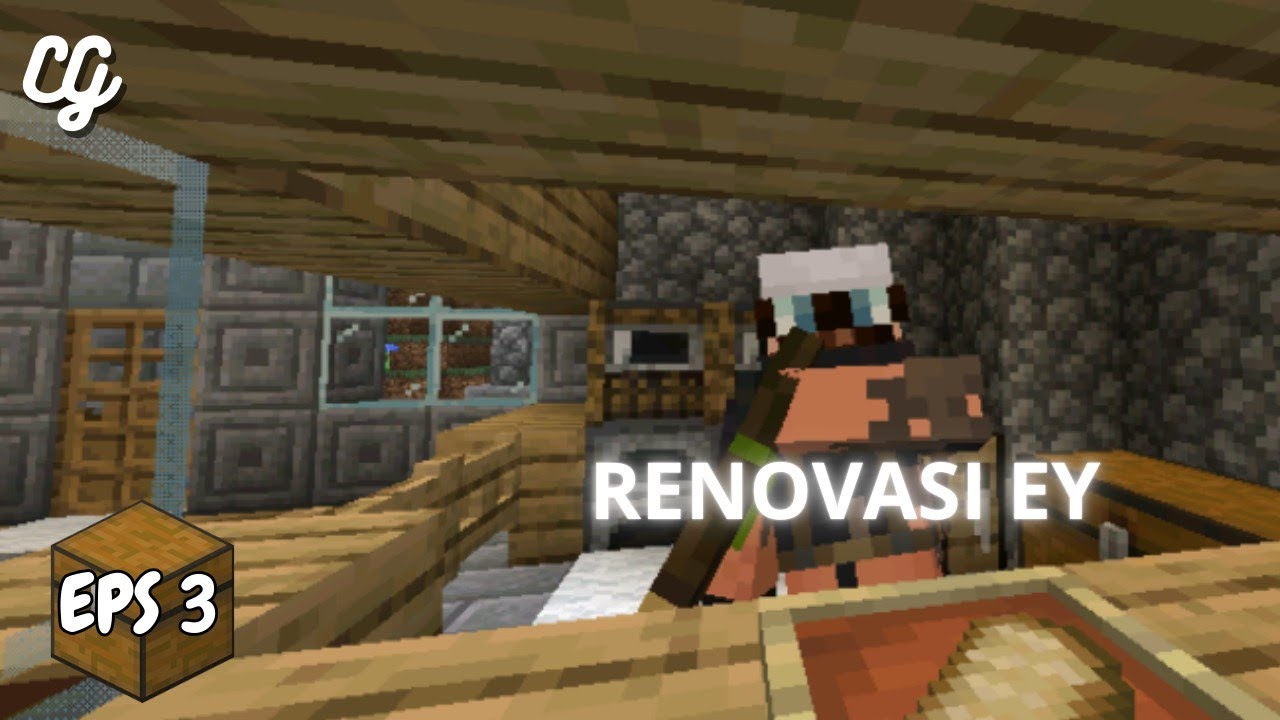 Minecraft Survival Bareng Temen - Renov dulu cuy - Episode 3