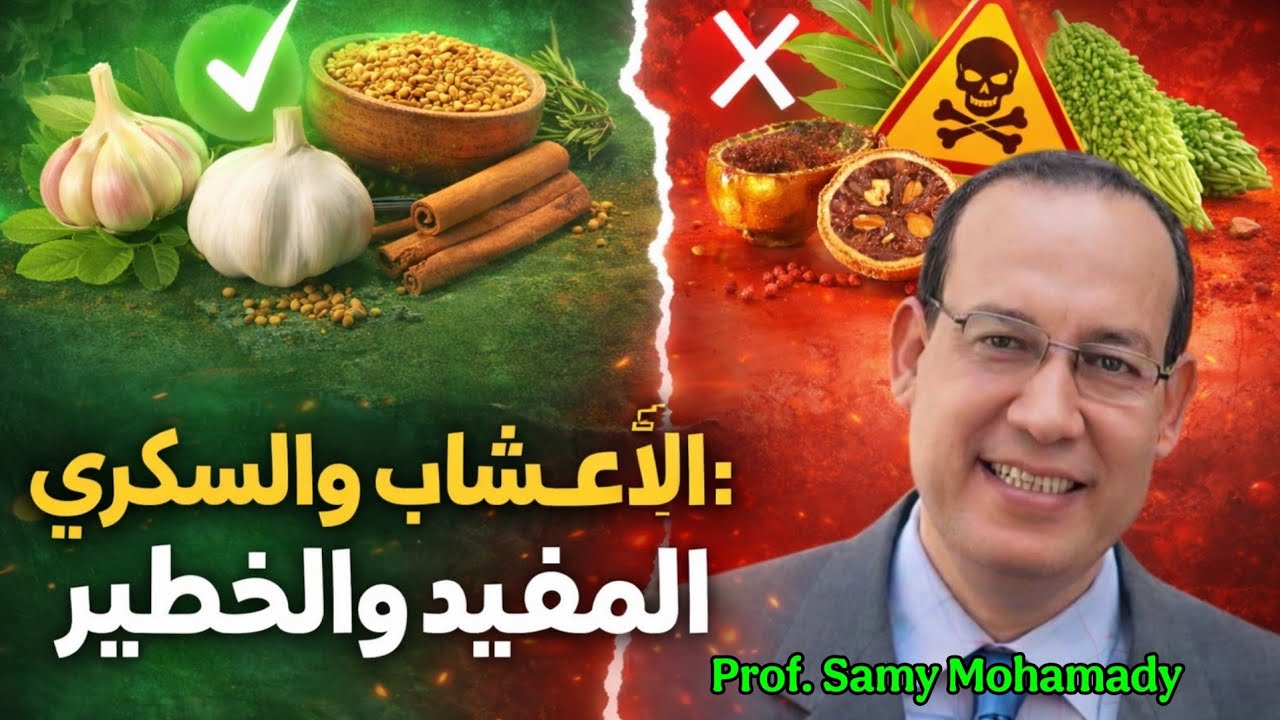 الأعشاب والسكري: ما المفيد فعلًا؟ وما الخطير؟ دراسة عالمية تحسم الجدل