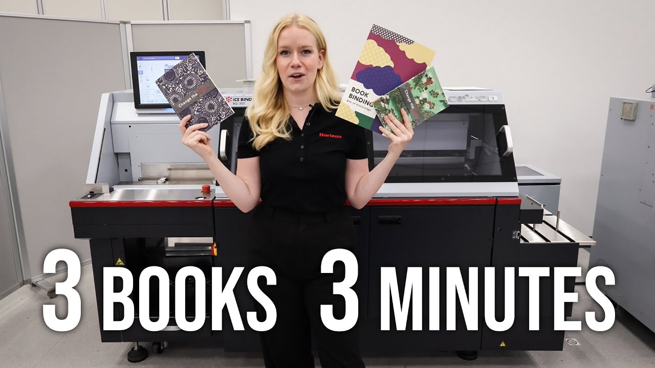 3 Books, 3 Minutes | Horizon Single Clamp Binder Demo