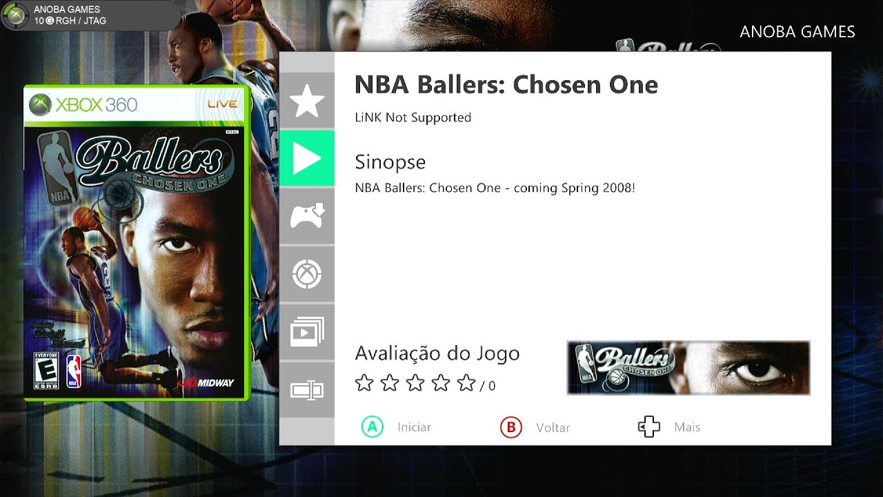 NBA Ballers: Chosen One (Xbox 360)