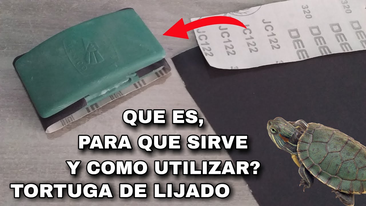 TORTUGA PARA LIJAR