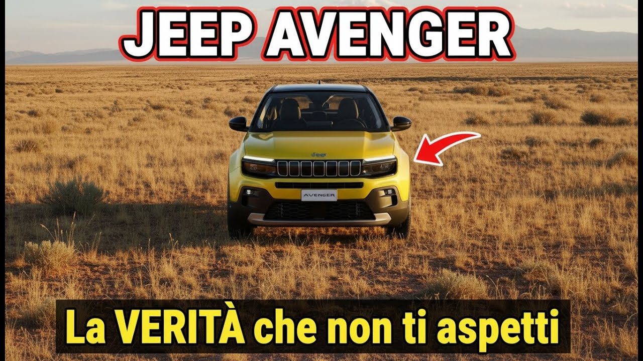 Jeep Avenger 🚗 : Guida alla verità | Estetica, dinamica e praticità reale 🎬 Video di analisi #jeep