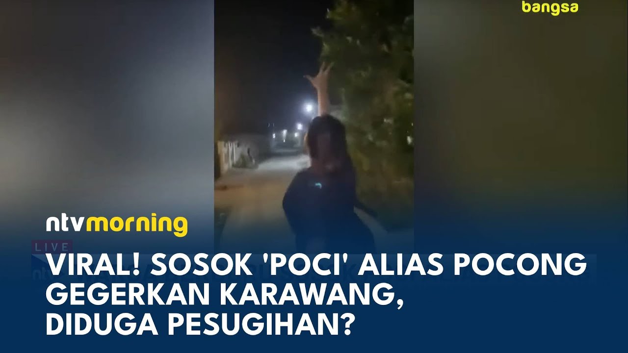 Viral Sosok Pocong di Karawang Diburu Warga Karena Dianggap Meresahkan | NTV MORNING