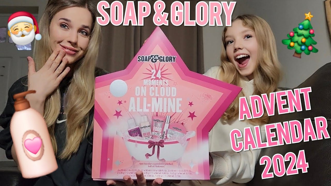 Soap and Glory 2024 Advent Calendar Trending Viral Beauty Cosmetics Perfume Body Mist Skincare