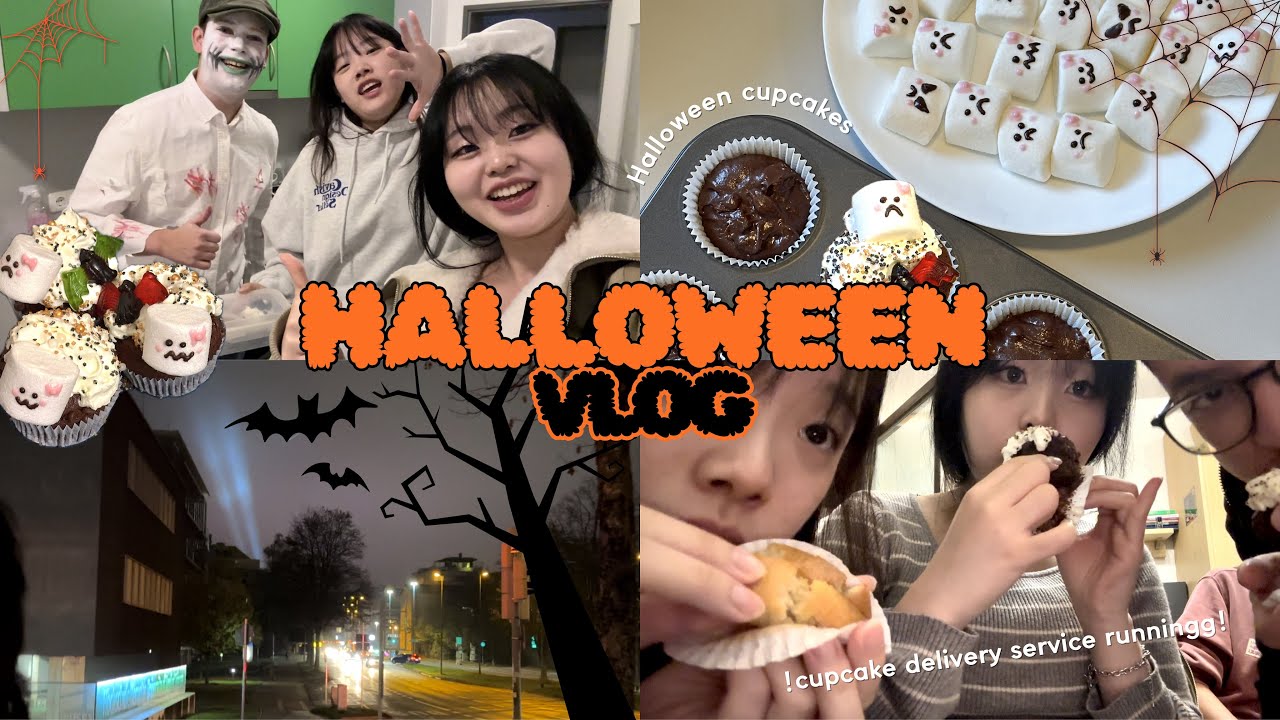 Korean girl first Halloween in Kempten🎃