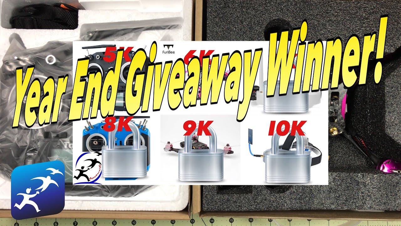 DroneRacer101 Giant End of Year Giveaway Results
