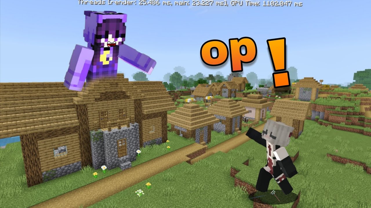Minecraft but xp = your hight 😱😱