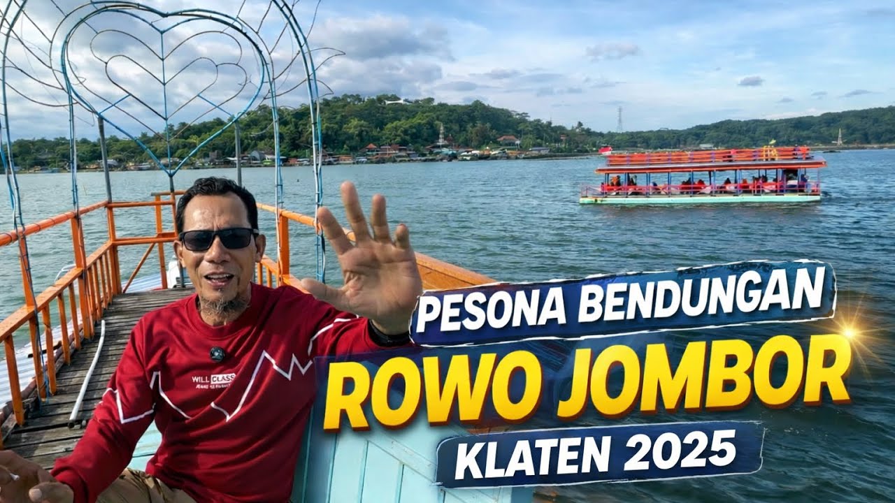 Naik Perahu Cuma 10 Ribu! Pesona Bendungan Rowo Jombor Klaten 2025