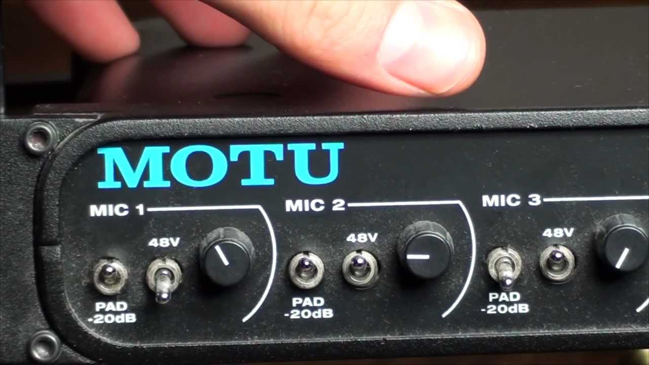 Motu 8 Pre Sound Card Interface