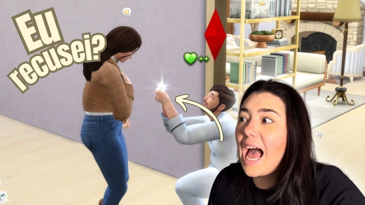 O PAI DA DIVA me PEDIU EM CASAMENTO no THE SIMS 4