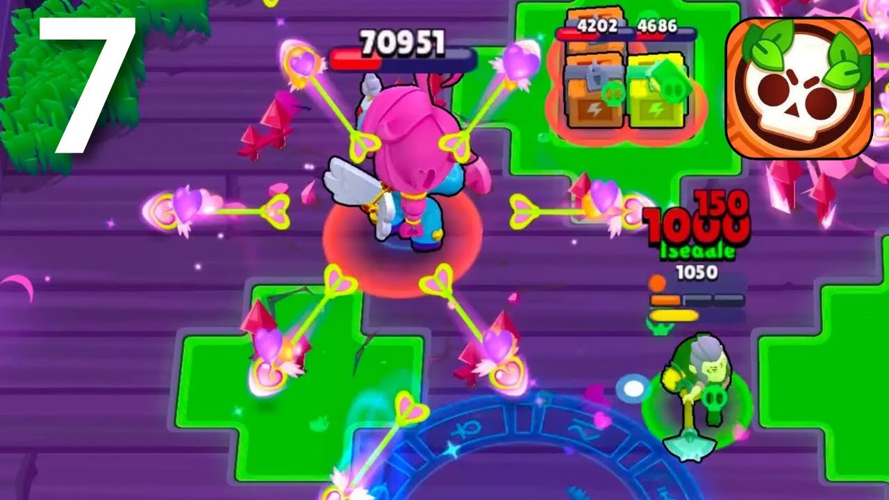 Brawl Stars - Gameplay Walkthrough Part 7 - Love Bombing & Brawlentine’s Boss (iOS, Android)