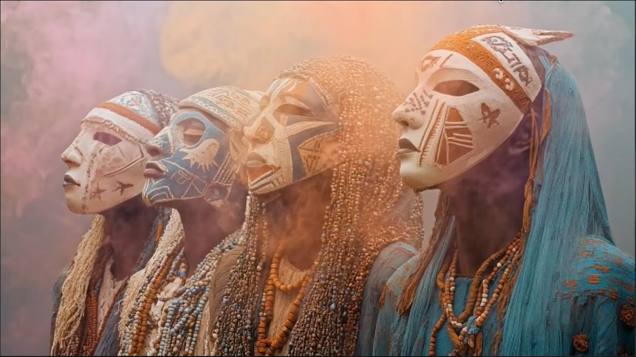 Surreal Tribal Dance | Echoes of the First Drum
