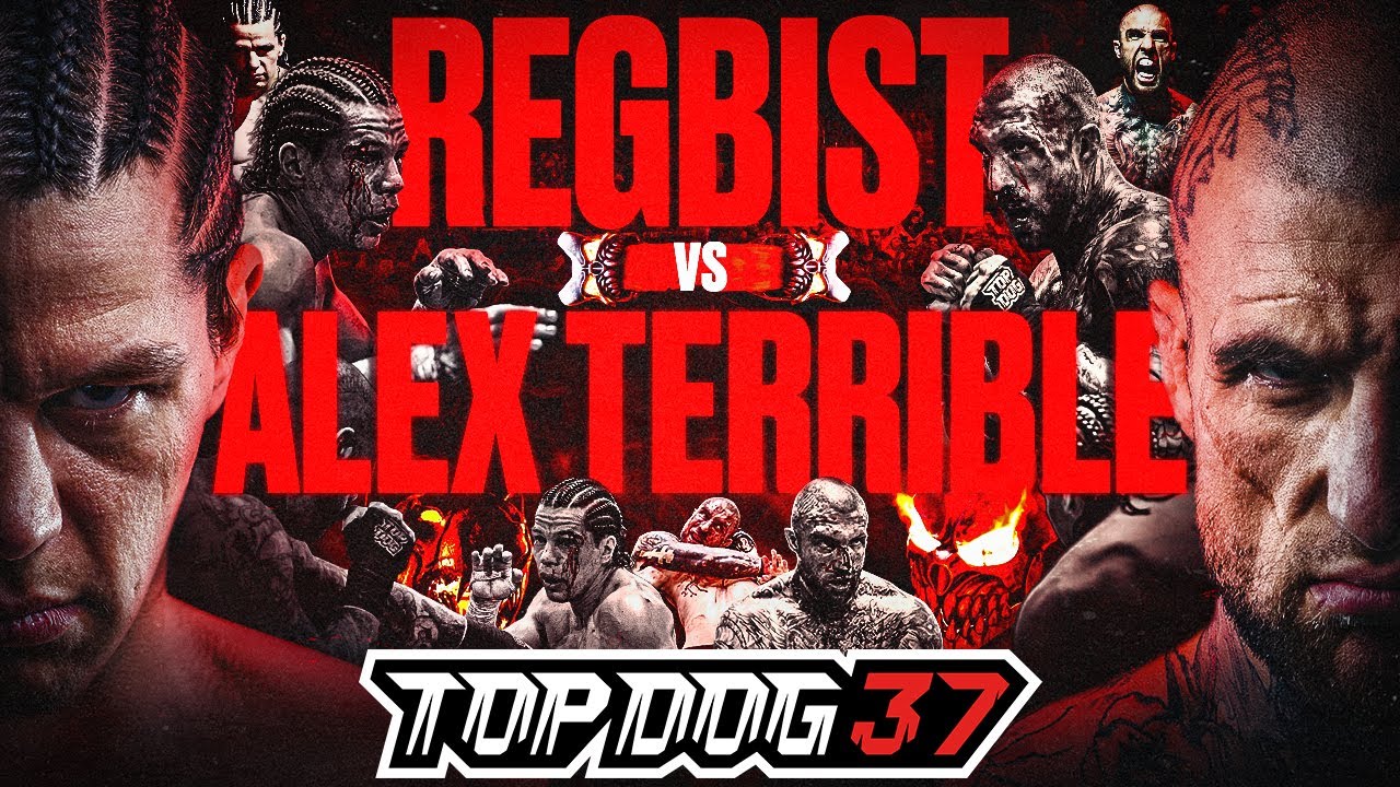 Регбист VS Alex Terrible | Главный бой вечера | TOP DOG 37, Москва
