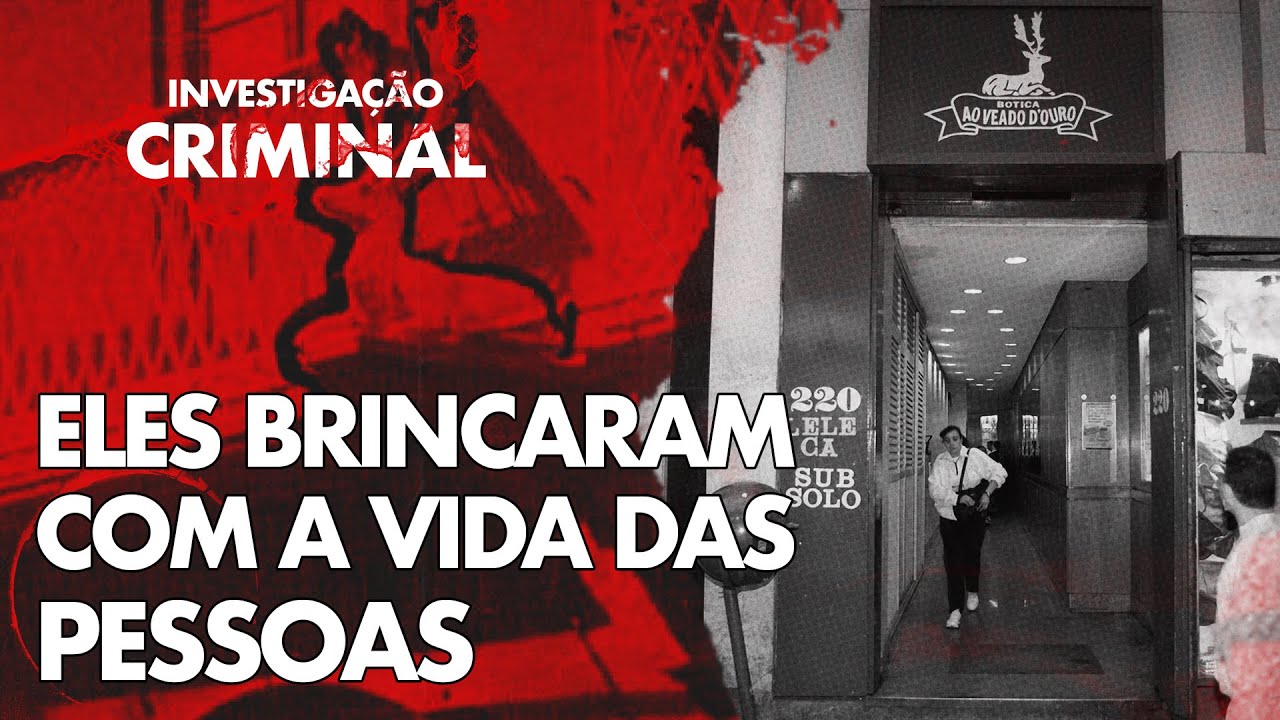 VIDAS DESTRUÍDAS PELA MAIS ANTIGA FARMÁCIA DE SÃO PAULO - INVESTIGAÇÃO CR!MINAL