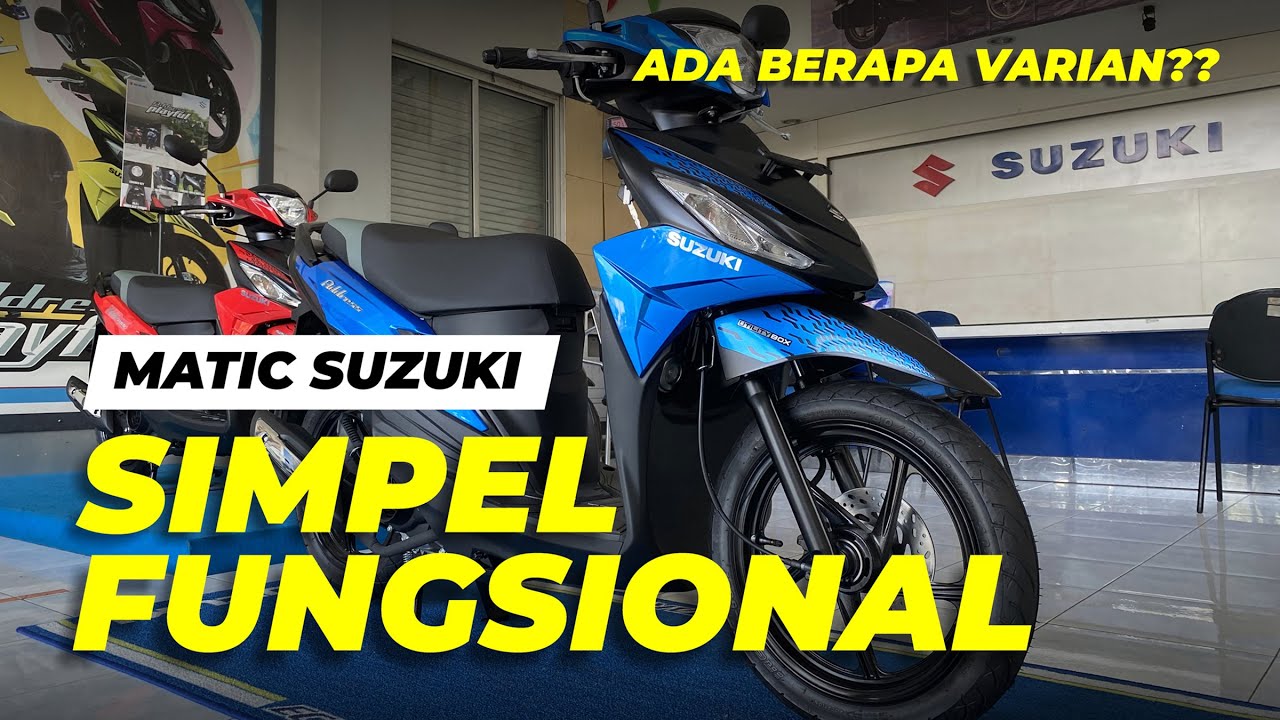 MATIC SUZUKI YANG SIMPEL GAK ANEH-ANEH | SUZUKI ADDRESS REVIEW