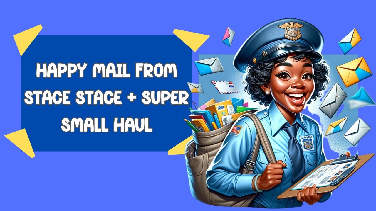 Happy Mail from Stace Stace  & a little something from Scrapdiva Designs!