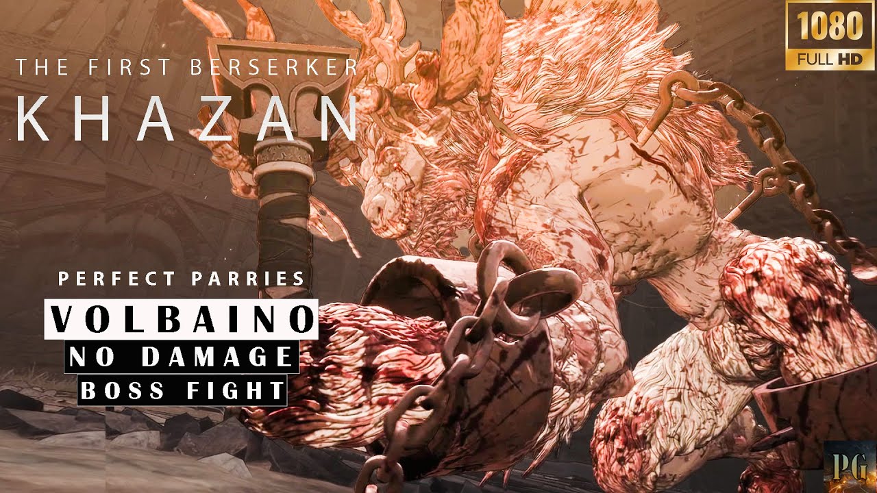 Volbaino No Damage Boss Fight | Spear Build | The First Berserker Khazan