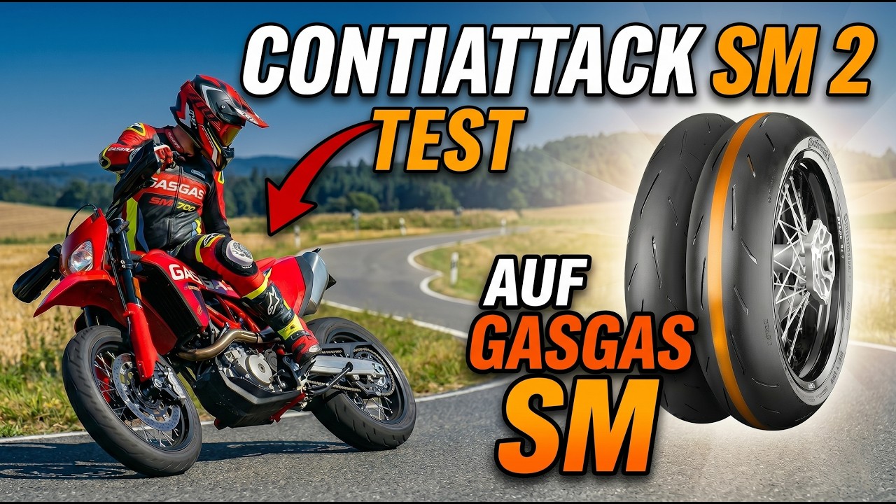 ContiAttack SM 2 Test auf GasGas SM 700