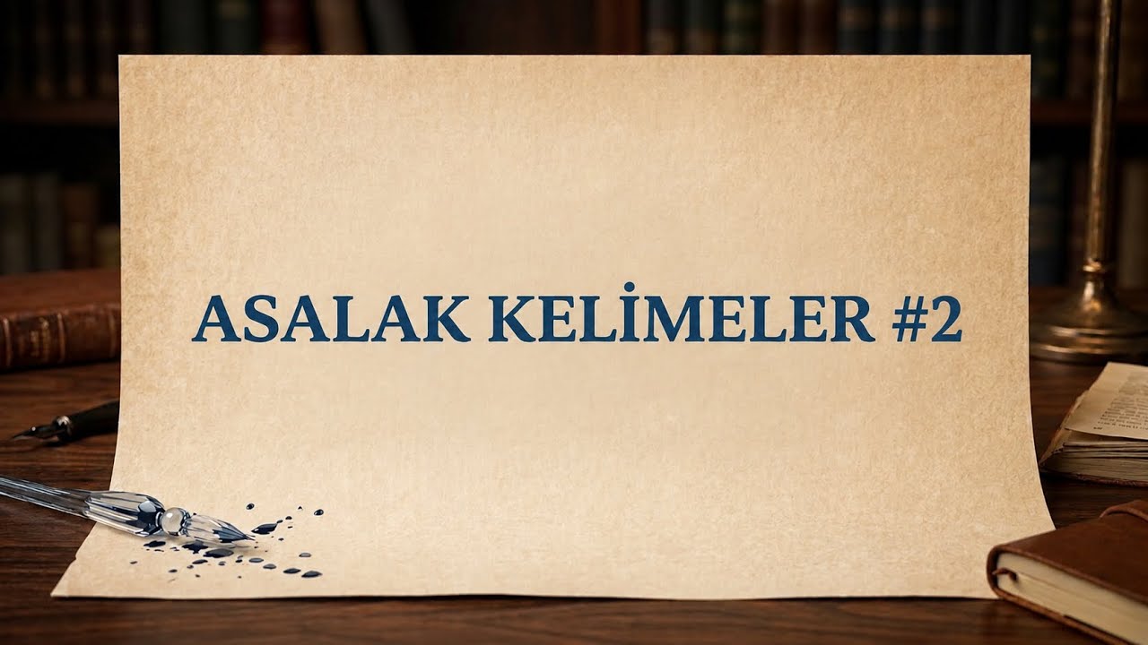Diksiyon,Asalak Kelimeler