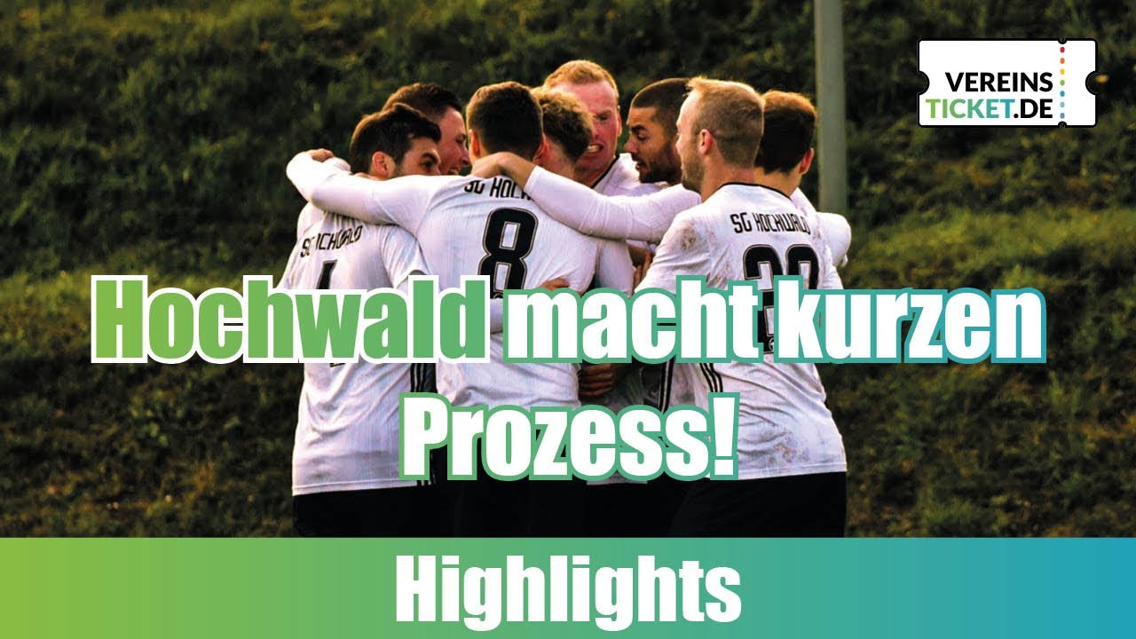 Hochwald macht kurzen Prozess!  SG Hochwald - SG Andernach