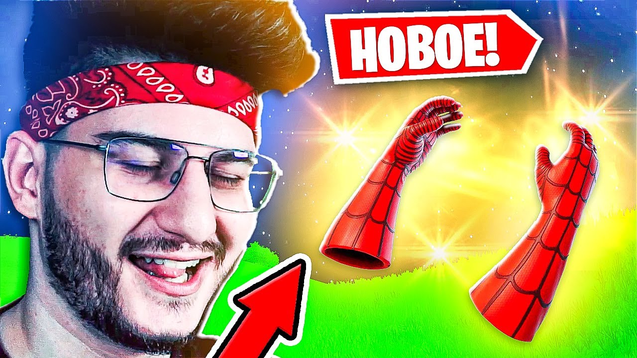 Реакция на новые ПЕРЧАТКИ ЧЕЛОВЕКА ПАУКА в ФОРТНАЙТ в 3 ГЛАВЕ 19 СЕЗОН (Fortnite)