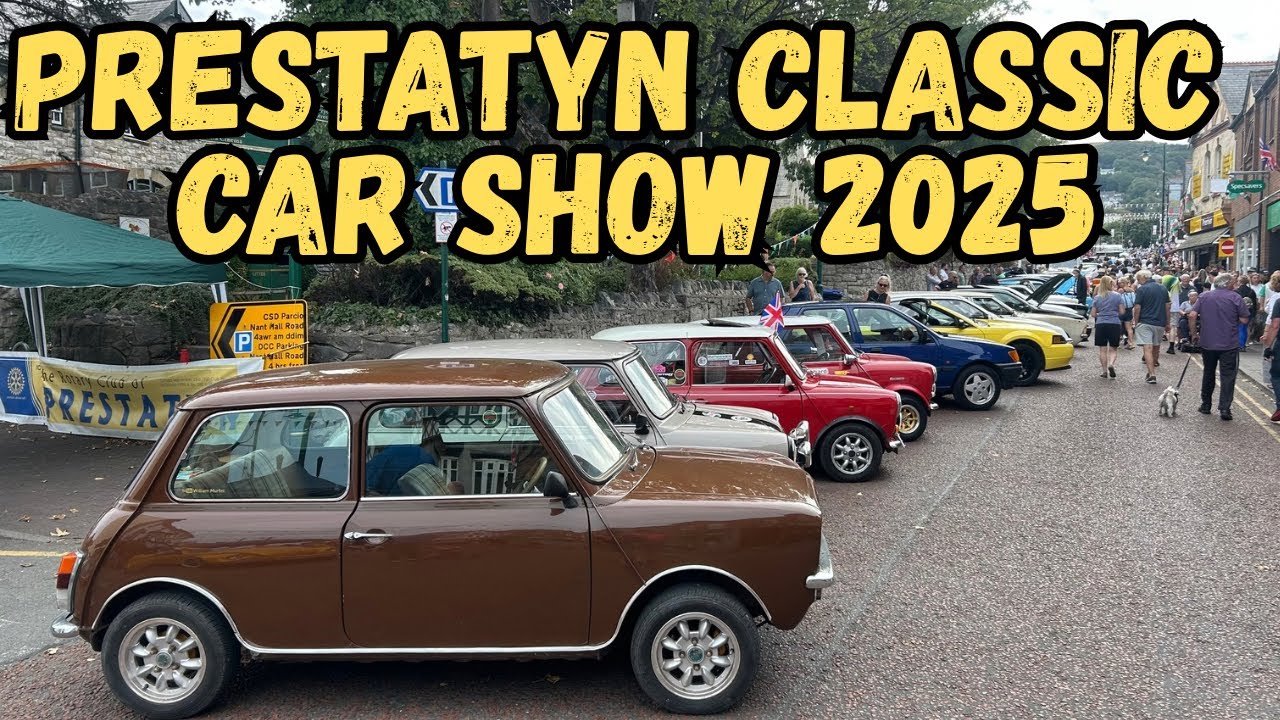 2025 Prestatyn Classic Car Show 🚗 | North Wales’ FREE Vintage Motoring Event!