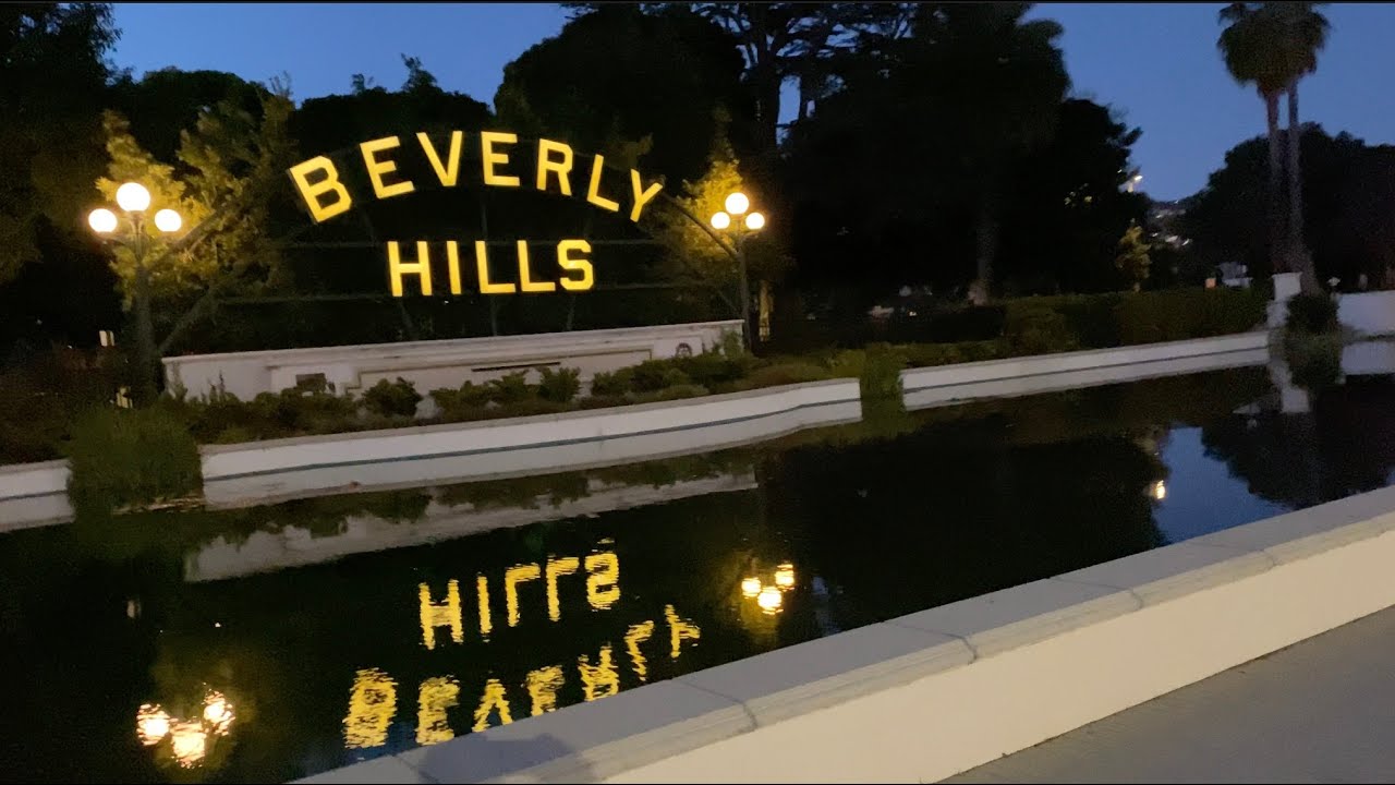 Drive Around - West Los Angeles - Beverly Hills - 4k (2021)