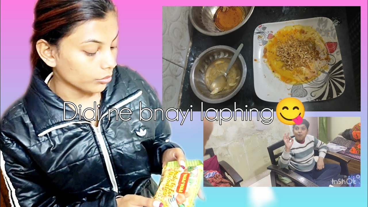 DIDI NE BNAYI YUMMY LAPHING😋✨|| 