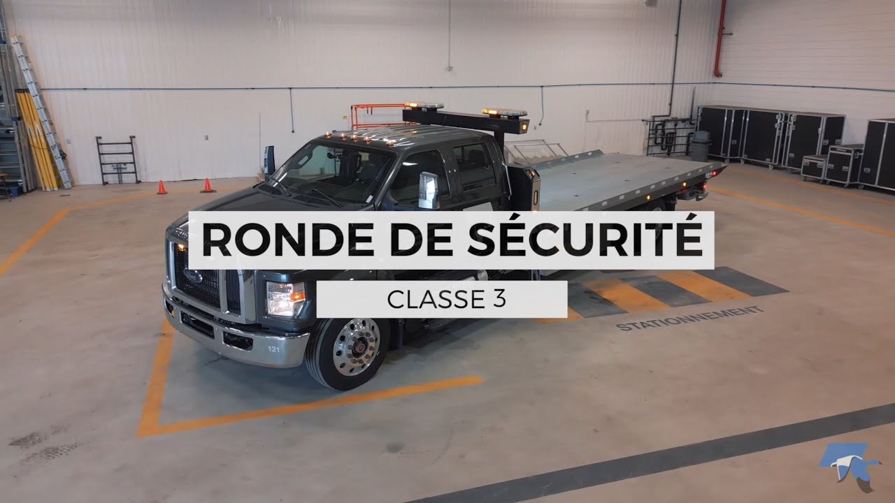Ronde de sécurité pour camion classe 3 - CFTC