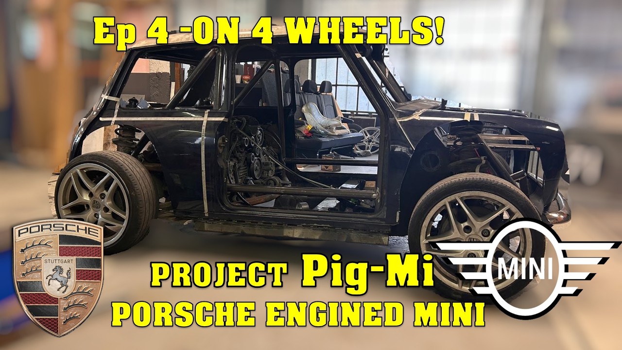 PigMi Мини с двигателем Porsche — Эпизод 4 на 4 колесах