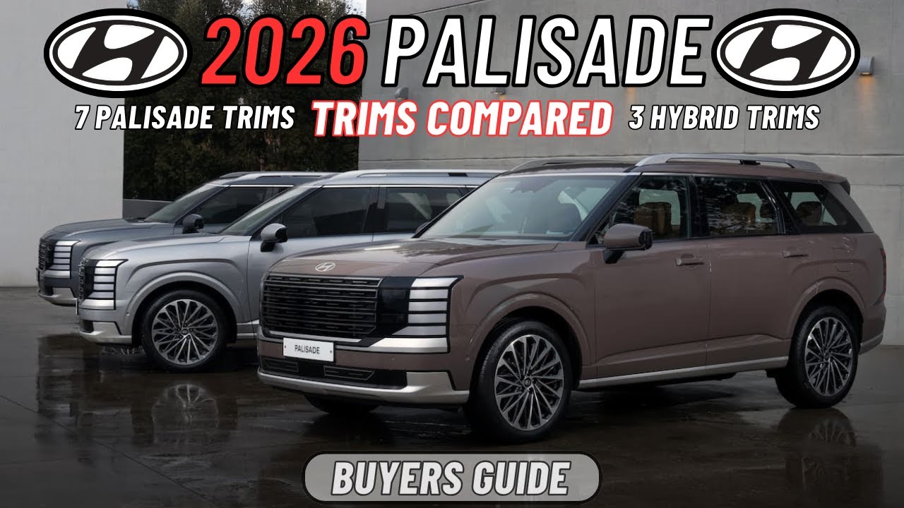 2026 Hyundai Palisade : COMPARING EVERY Trim from SE to CALLIGRAPHY!