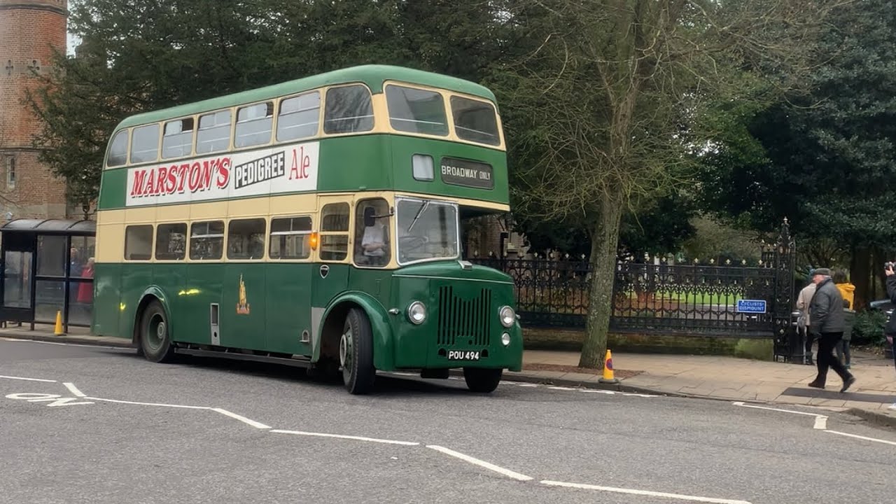 Leyland Titan PD2/24 | POU494 | Ex King Alfred | Winchester Broadway | 01/01/23