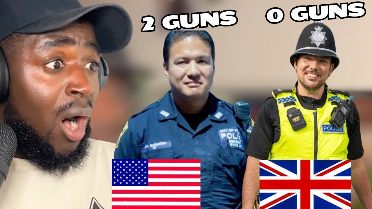 British Reaction to US Cops – The Equipment Difference Is INSANE 🇬🇧😳🇺🇸
