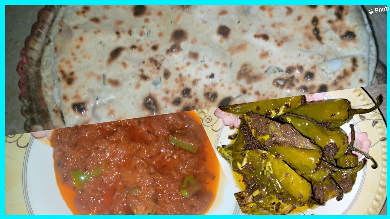 hydrabadi tamatar ki chatni besan ki roti