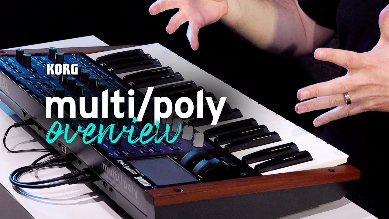 Korg multi/poly — изучите особенности и возможности