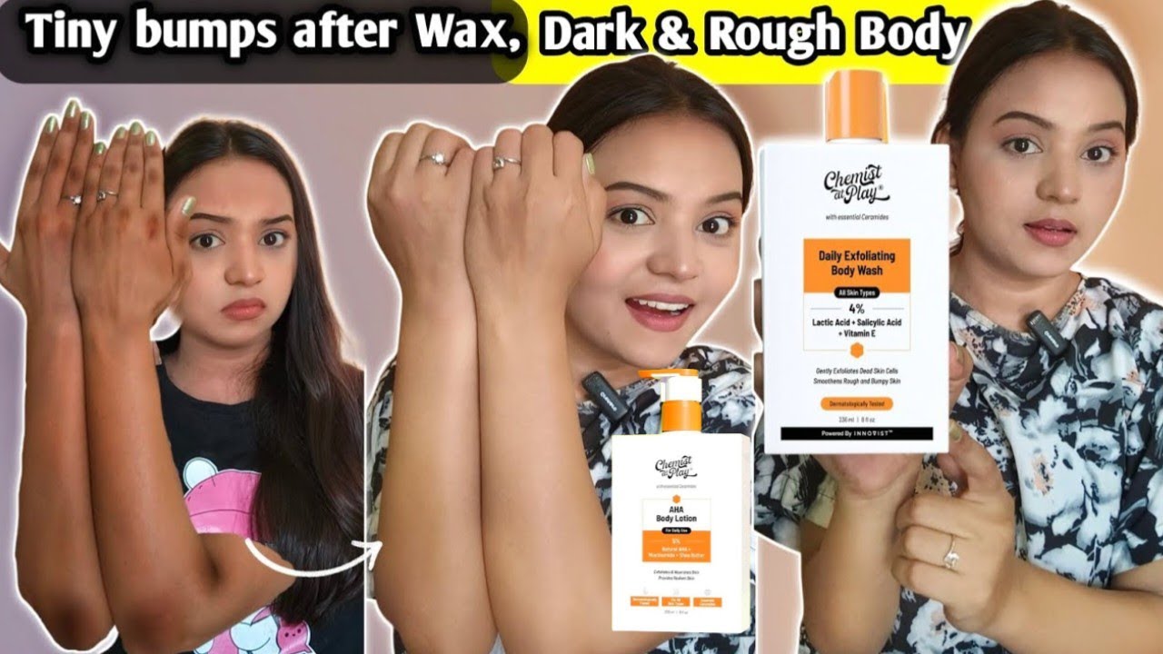 chemist at play body lotion & chemist at play exfoliating body wash review best body wash 