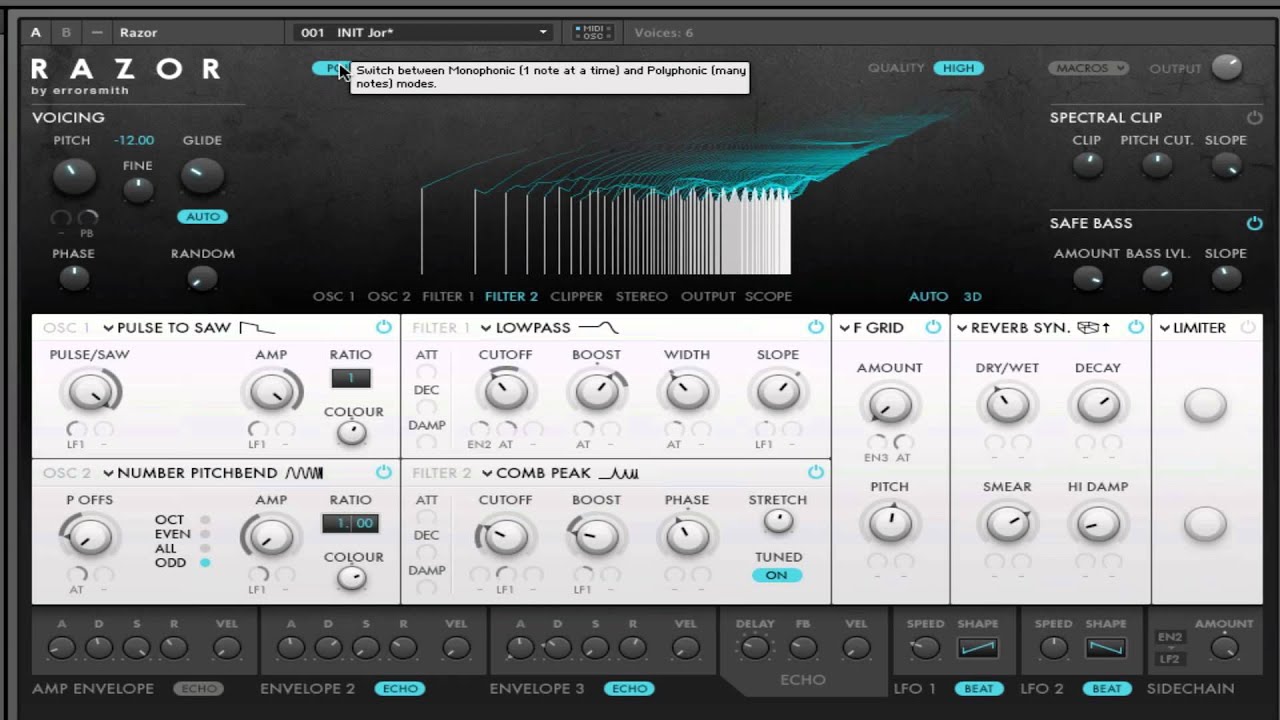NI Razor tutorial - Design Ambient Warm Chords