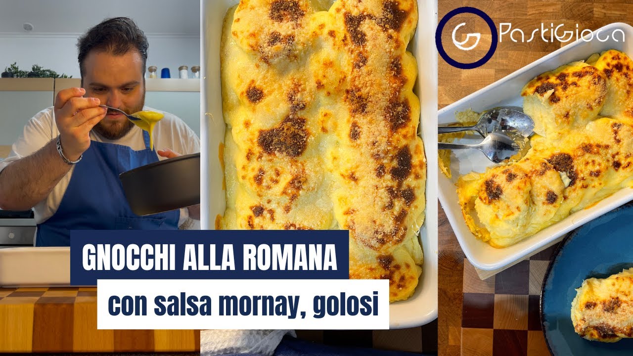Gnocchi alla Romana Gratinati con Salsa Mornay – Ricetta Facile e Super Golosa!