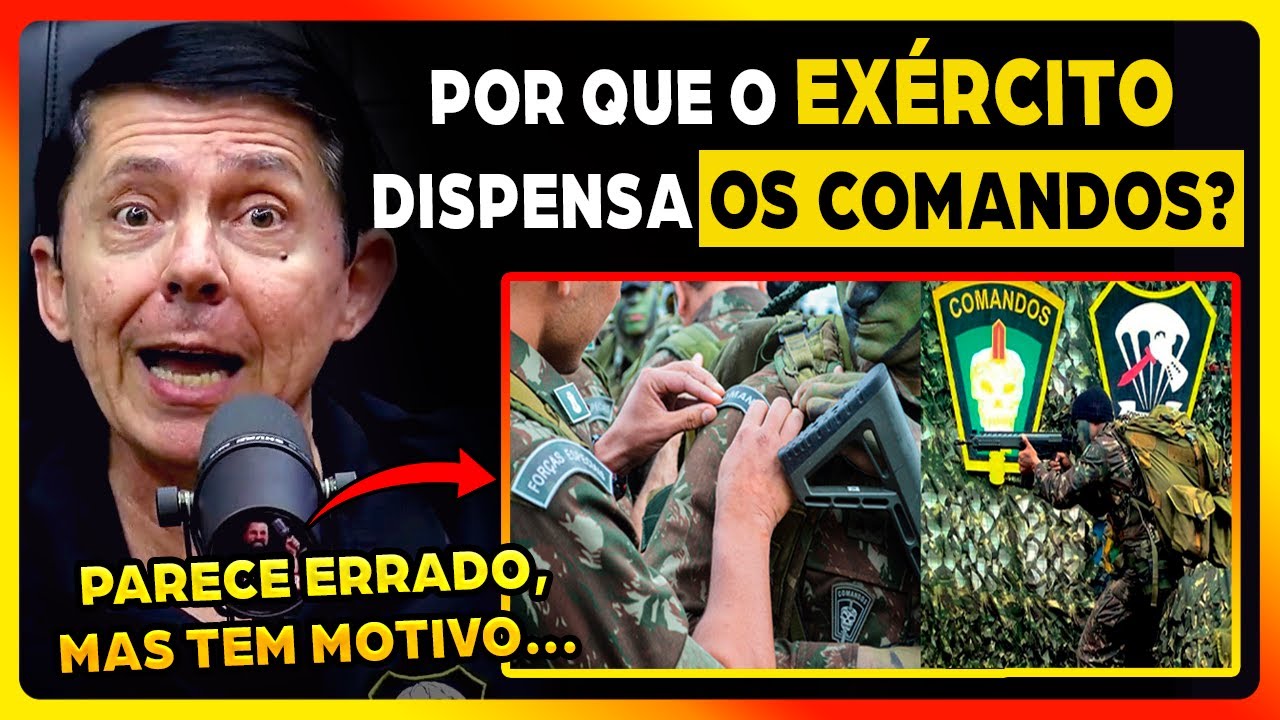 GENERAL RESPONDE POLÊMICA SOBRE "COMANDOS DISPENSADOS" PELA F0RÇA...