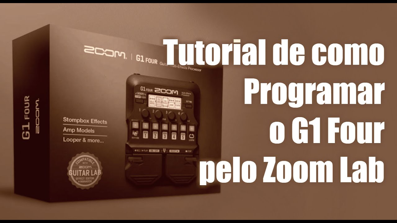 Rig on Fire - #261- Como programar o Zoom G1 Four