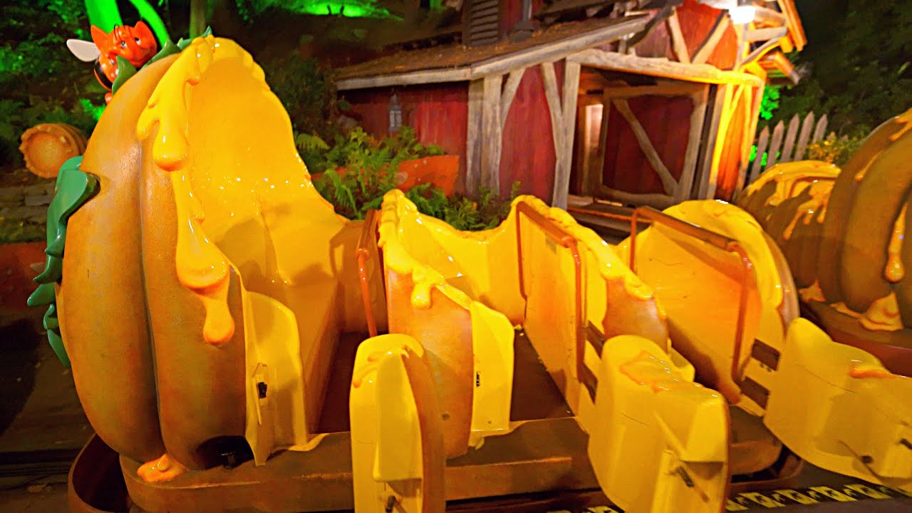 [4K POV] The Many Adventures Of Winnie The Pooh FULL RIDE - April 2025 Disneyland Park