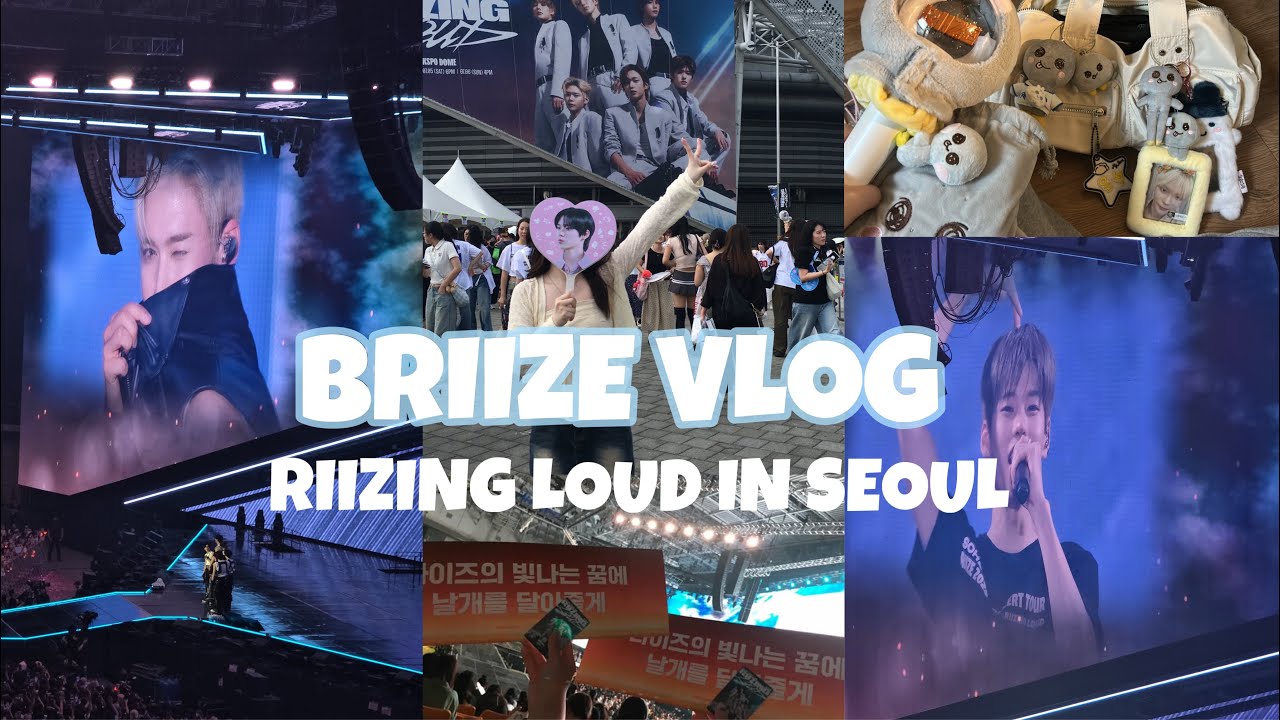 『RIIZING LOUD IN SEOUL VLOG』 初のソウルコン参戦Vlog~riizeの為に一人で国超えてきました໒꒱ briize vlog
